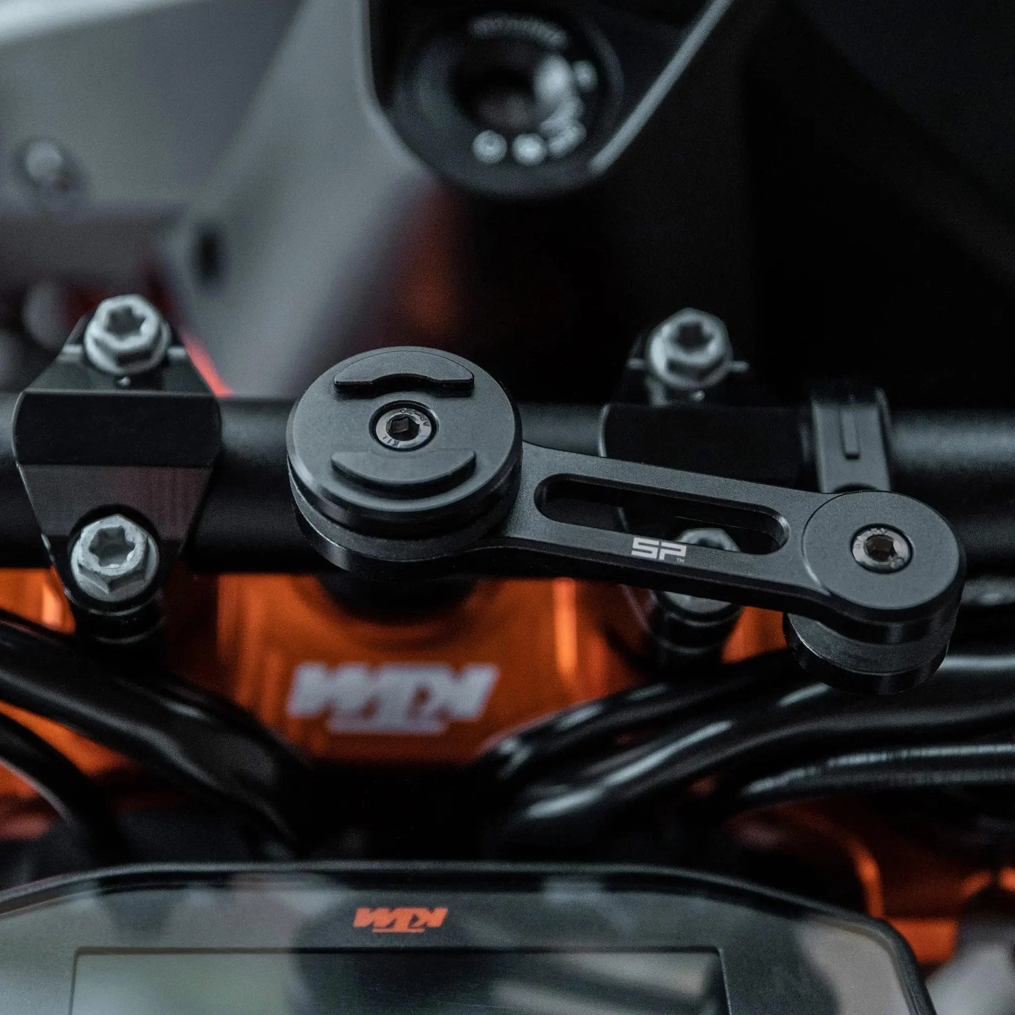 SP CONNECT Moto Mount Pro Motocyklowy Uchwyt na Telefon, Czarny