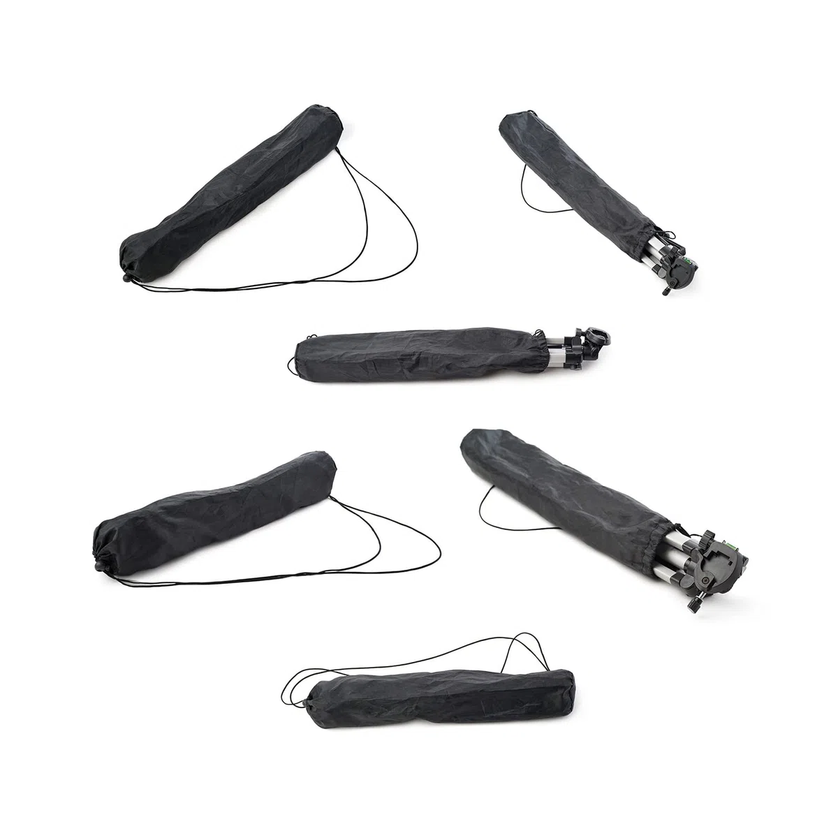 PATIKIL 19" Długi Monopod Torba Etui Torba, Nylon Torba Przenośny Pasek Na Ramię Składany do Kamery Monopod, Czarny, Czarny