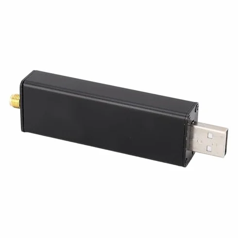 Odbiornik RTL SDR, Chipset RTL2832U R820T2, 0.5 PPM TCXO, 100 kHz-1766 MHz, Bezpośrednie Próbkowanie, Stop Aluminium, Połączenie USB, z Antenami