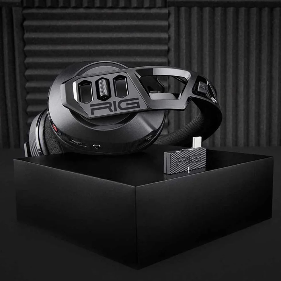 Nacon RIG 600 Pro HS Słuchawki z Mikrofonem Czarny