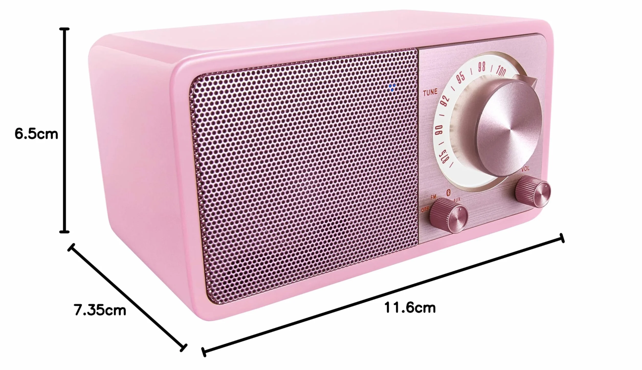 Sangean WR-7 różowy (oryginalny mini)