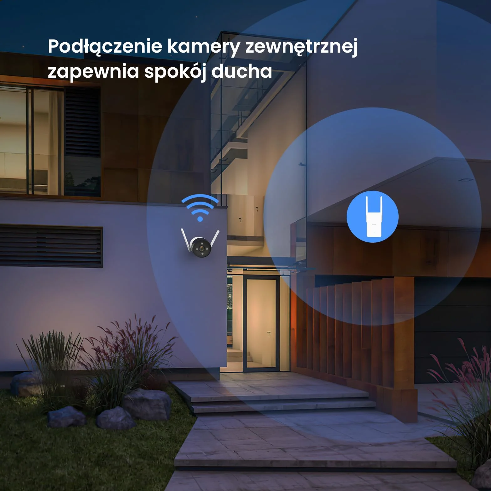 Tenda Wzmacniacz WiFi Repeater WiFi Extender WiFi A23 (AX1500 Dual Band 5GHz: 1201MBPS+2.4GHz:300Mbps) Anteny 2* 5dBi, port Gigabit, tryb AP, MU-MIMO, WPA3, IPv6, LED, kompatybilny ze wszystkimi routerami