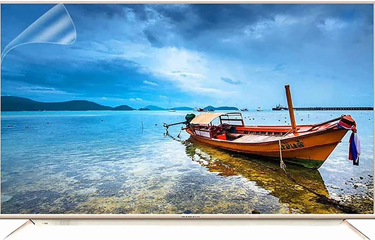 32-70 cali Anti Blue TV Screen Protector, filtr światła niebieskiego do ekranu telewizora, brak odcisków palców, ochrona oczu, łagodzenie zmęczenia oczu,32"700 * 395mm