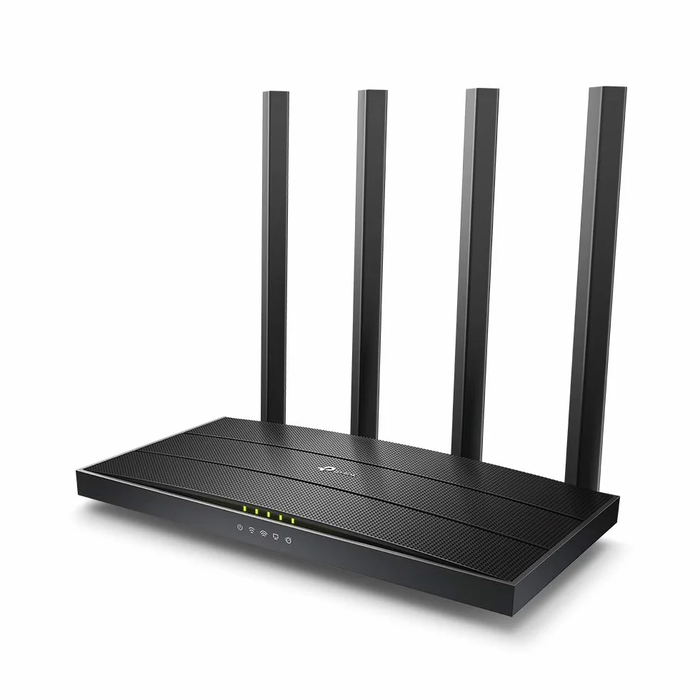 TP-Link Archer C80 Router WiFi – AC1900 Dwuzakresowy (5 GHz 1300 Mb/s + 2.4 GHz 600 Mb/s), MU-MIMO, Beamforming, Kontrola Rodzicielska