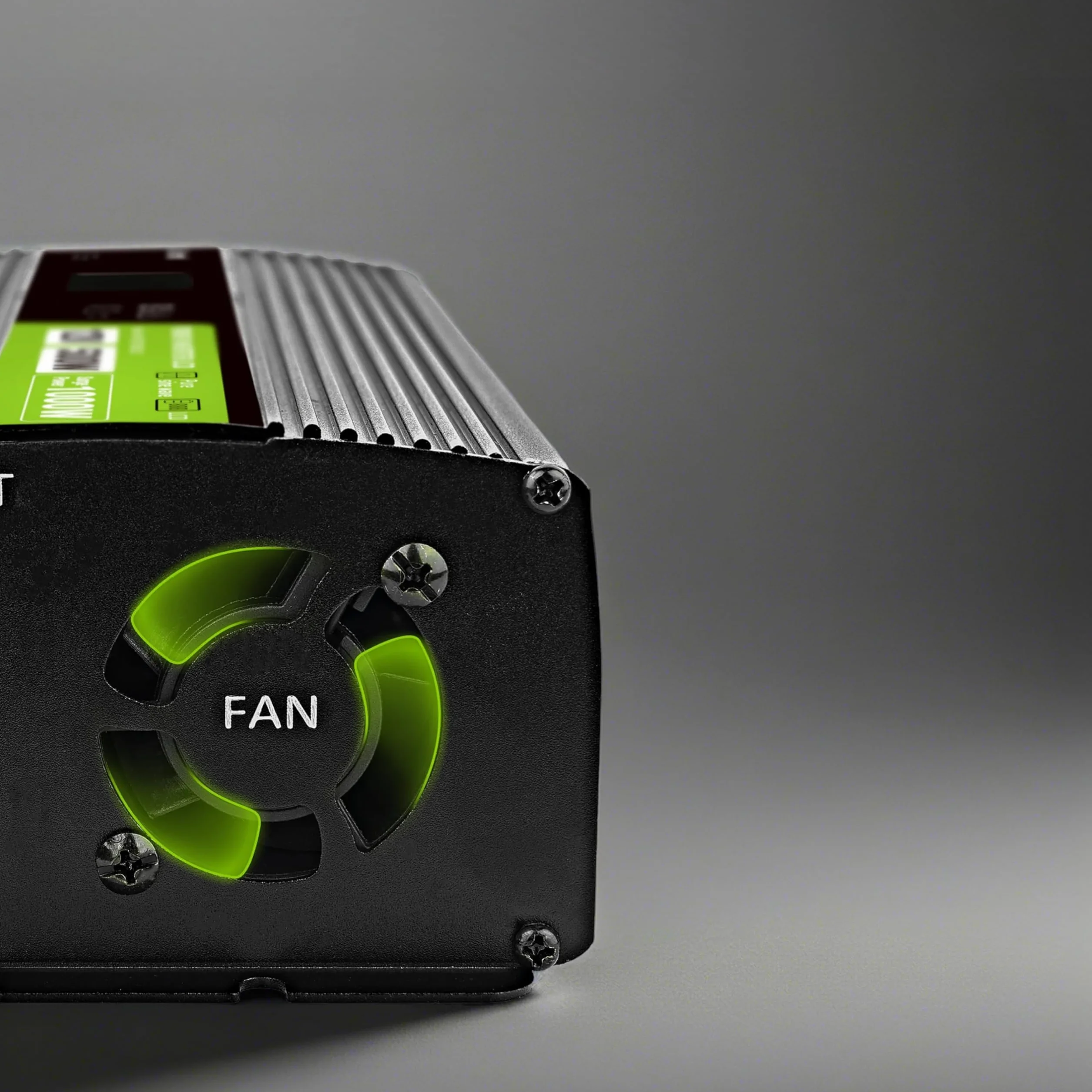 Green Cell Przetwornica napięcia LCD 500 W/1000 W 12 V do 230 V Czysty konwerter napięcia sinusoidalnego PowerInverter DC AC Karawana przetwornica napięcia sinusoidalnego