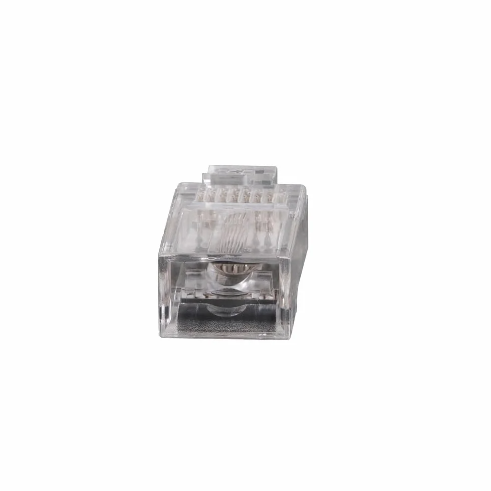 Klein Tools Modułowa wtyczka danych Pass-Thru, RJ45 CAT6, złącza przelotowe 50 sztuk, VDV826-703