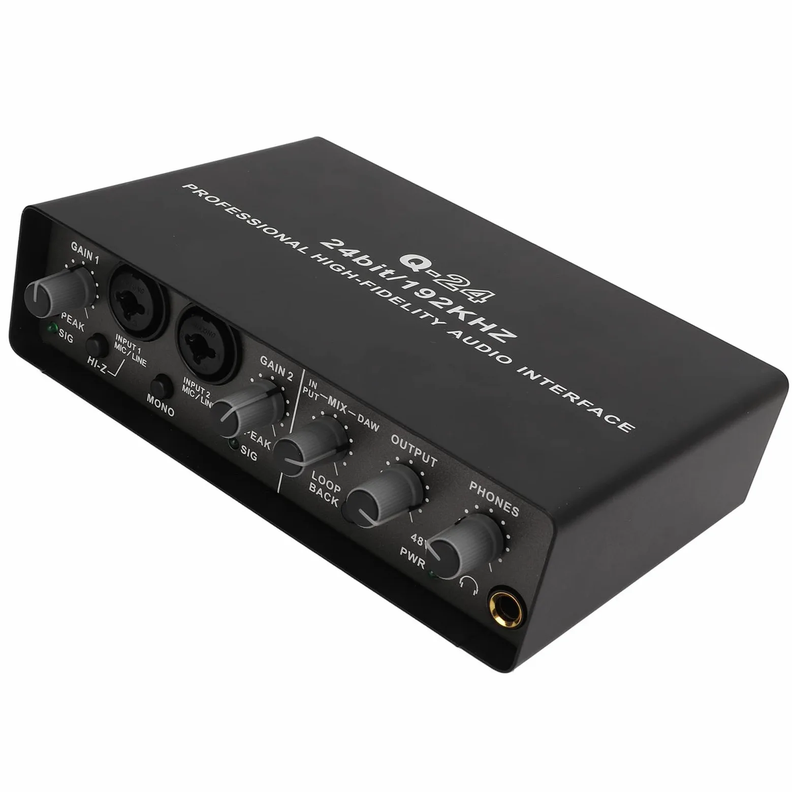 Zewnętrzna Karta Dźwiękowa USB do Nagrywania Karaoke, Mikser Audio, Przesyłanie Strumieniowe na żywo, PC