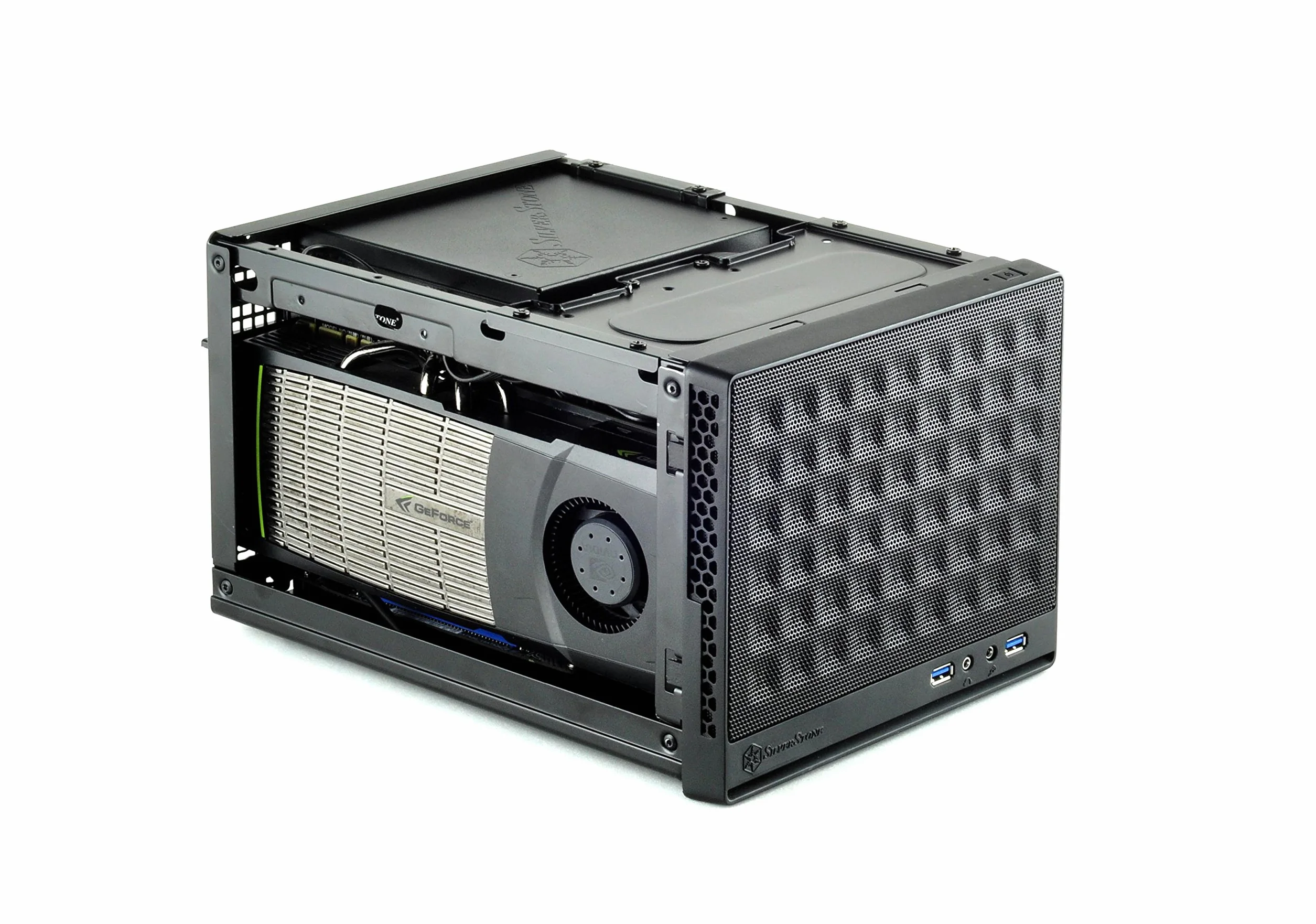 Silverstone Technology Sugo Mini-Itx SST-SG13B Obudowa Komputerowa, Czarny, Mini-ITX