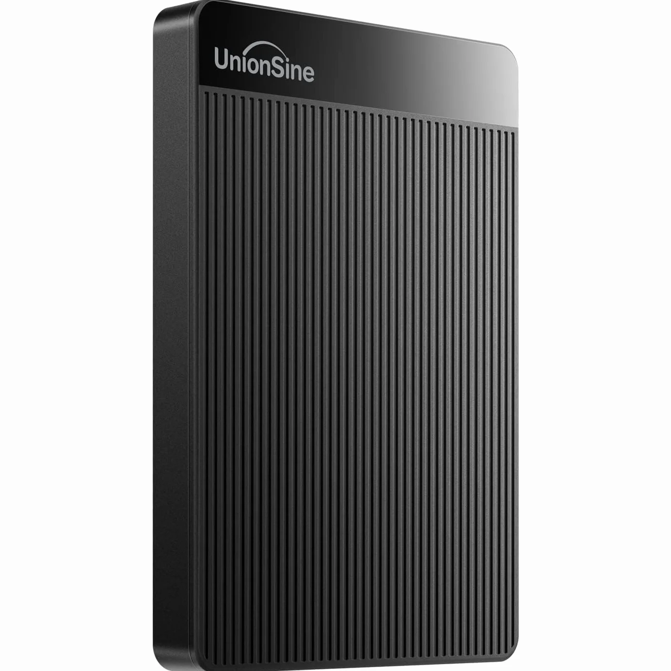 UnionSine 500 GB Ultra cienki przenośny zewnętrzny dysk twardy USB 3.0 pamięć HDD kompatybilna z komputerami stacjonarnymi, laptopami, Xbox One, Xbox One, PS4 (czarny) HD-006