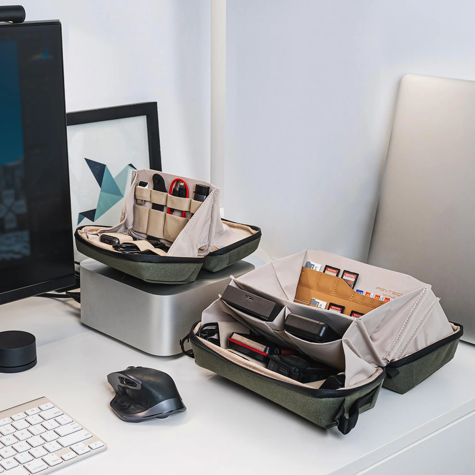 Pgytech Pouch Tech torba do przechowywania urządzeń, czarny, Mini