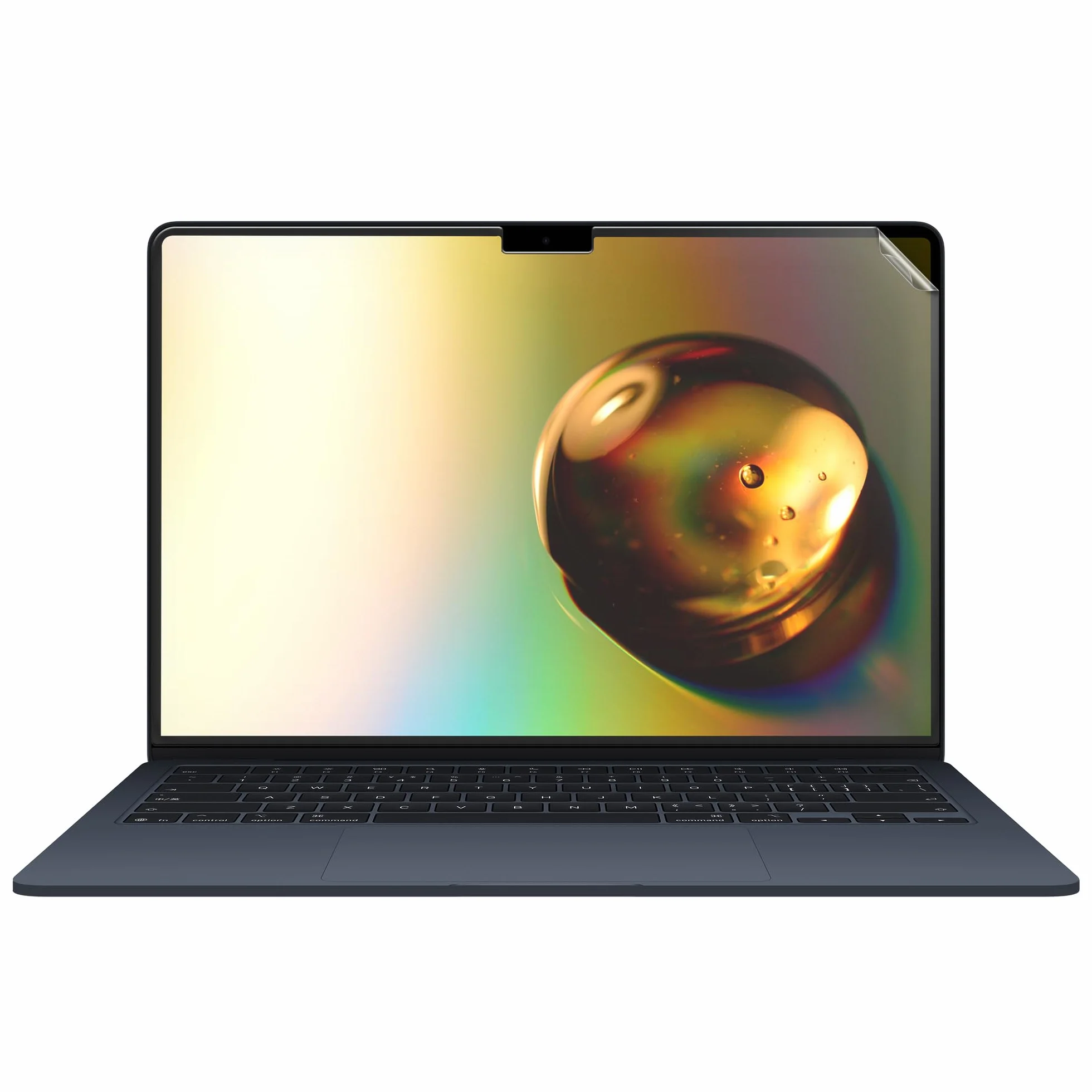 kwmobile Osłona ekranu kompatybilna z Apple Macbook Air 13 M4 2025 A3240 – matowa folia antyodblaskowa