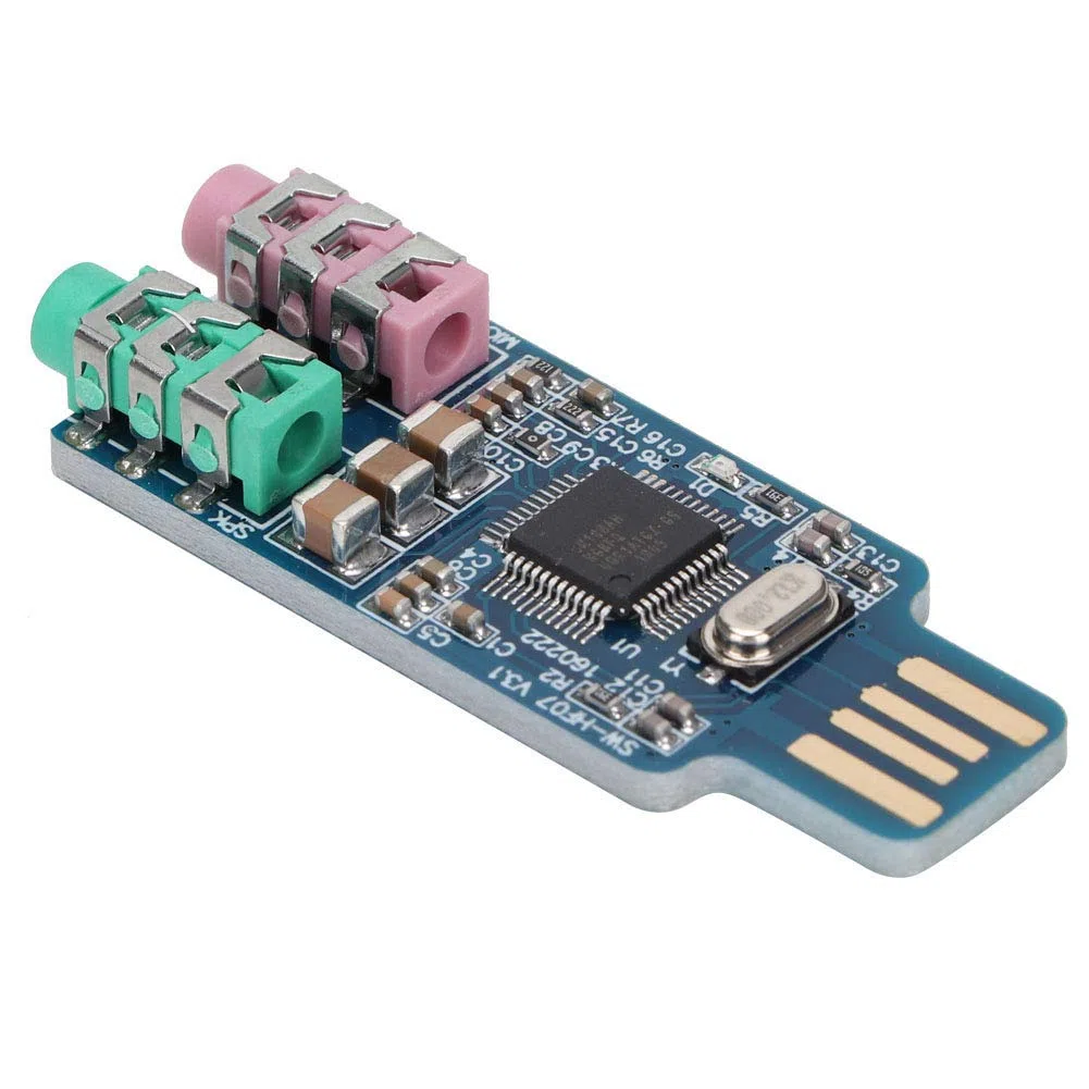 Zewnętrzna karta dźwiękowa USB Plug and Play - Uniwersalny adapter audio do laptopa i komputera dla gamingu, muzyki i konferencji online, wysokiej jakości dźwięk kompatybilny z i