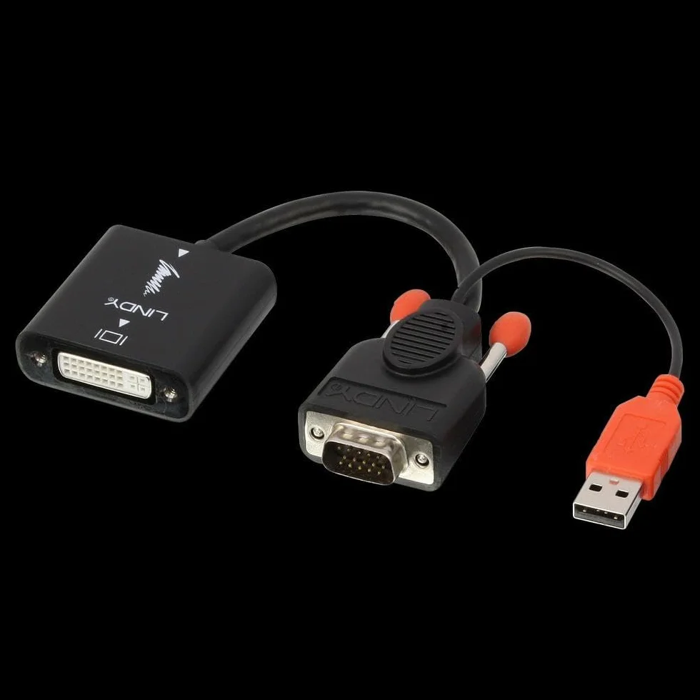 LINDY Konwerter 38184 VGA na DVI-D