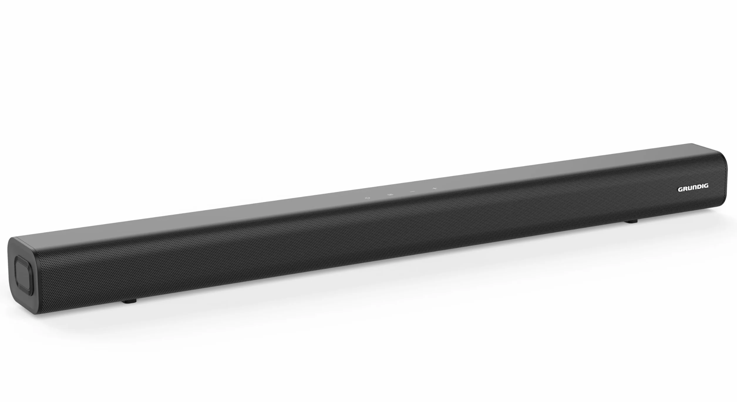 GRUNDIG 2.0 Soundbar DSB 991, Slim Design, moc wyjściowa 2 x 25 W, bezprzewodowe połączenie, Bluetooth 5.4, HDMI (ARC-CEC), USB, wejście optyczne i AUX, czarny