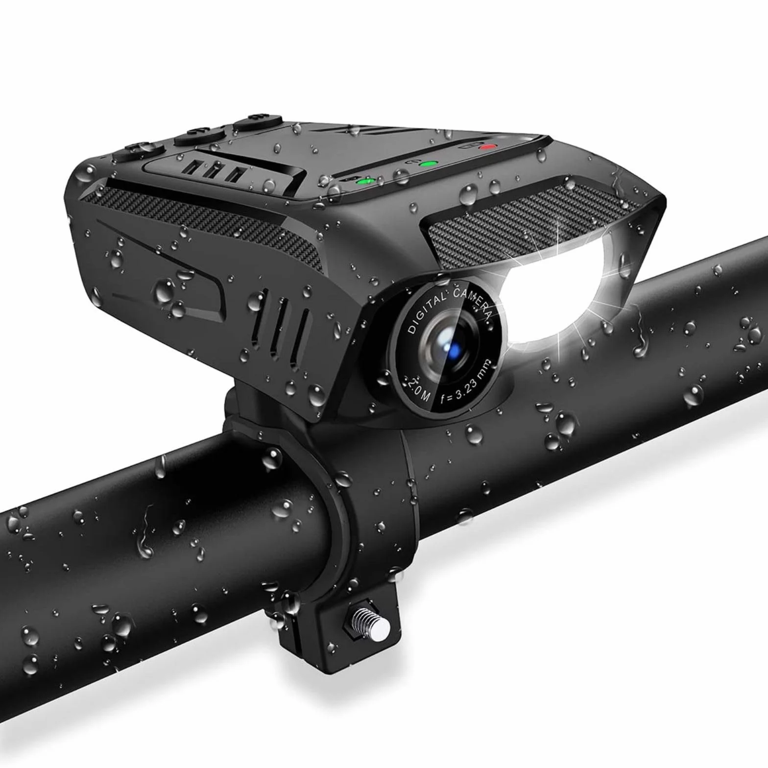 Nedis Kamera rowerowa 1080p 30fps 2 MPixel 600 min 70° czarny