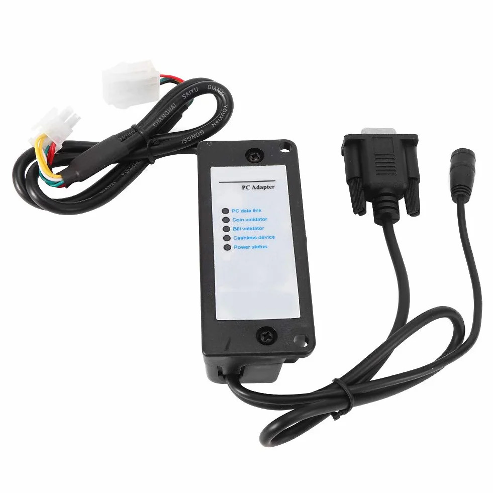 lyrlody RS232 adapter konwerterowy, interfejs MDB Coin Acceptor Connect do automatów sprzedających, obudowa transferowa USB na RS232
