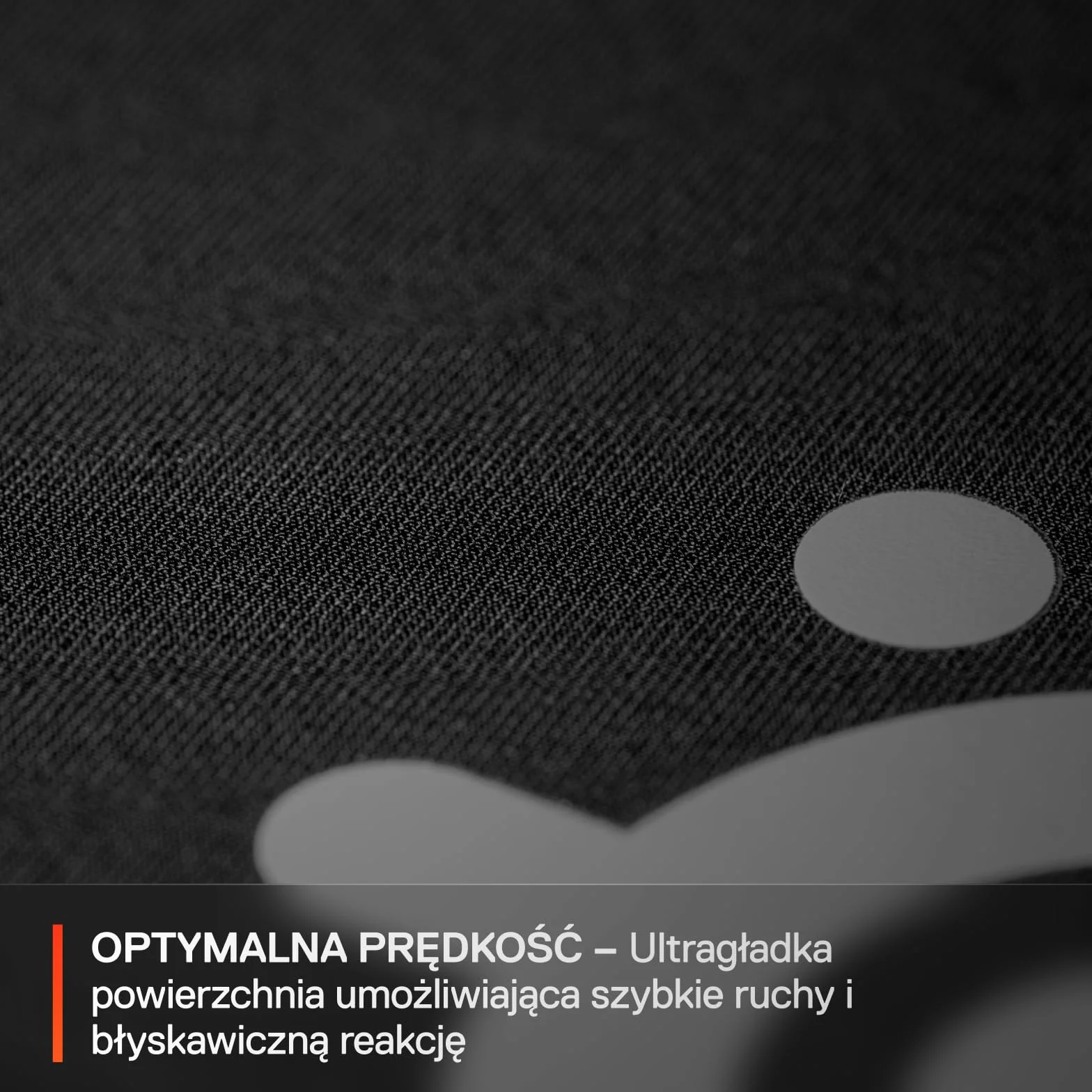 SteelSeries, podkładka QcK XL Performance Speed - Dodatkowa gęstość dająca poślizg - Niskoprofilowe przeszycia krawędzi - Antypoślizgowa podstawa z neoprenu - Rozm. 900 x 400 mm - FPS, MOBA, RTS, MMO
