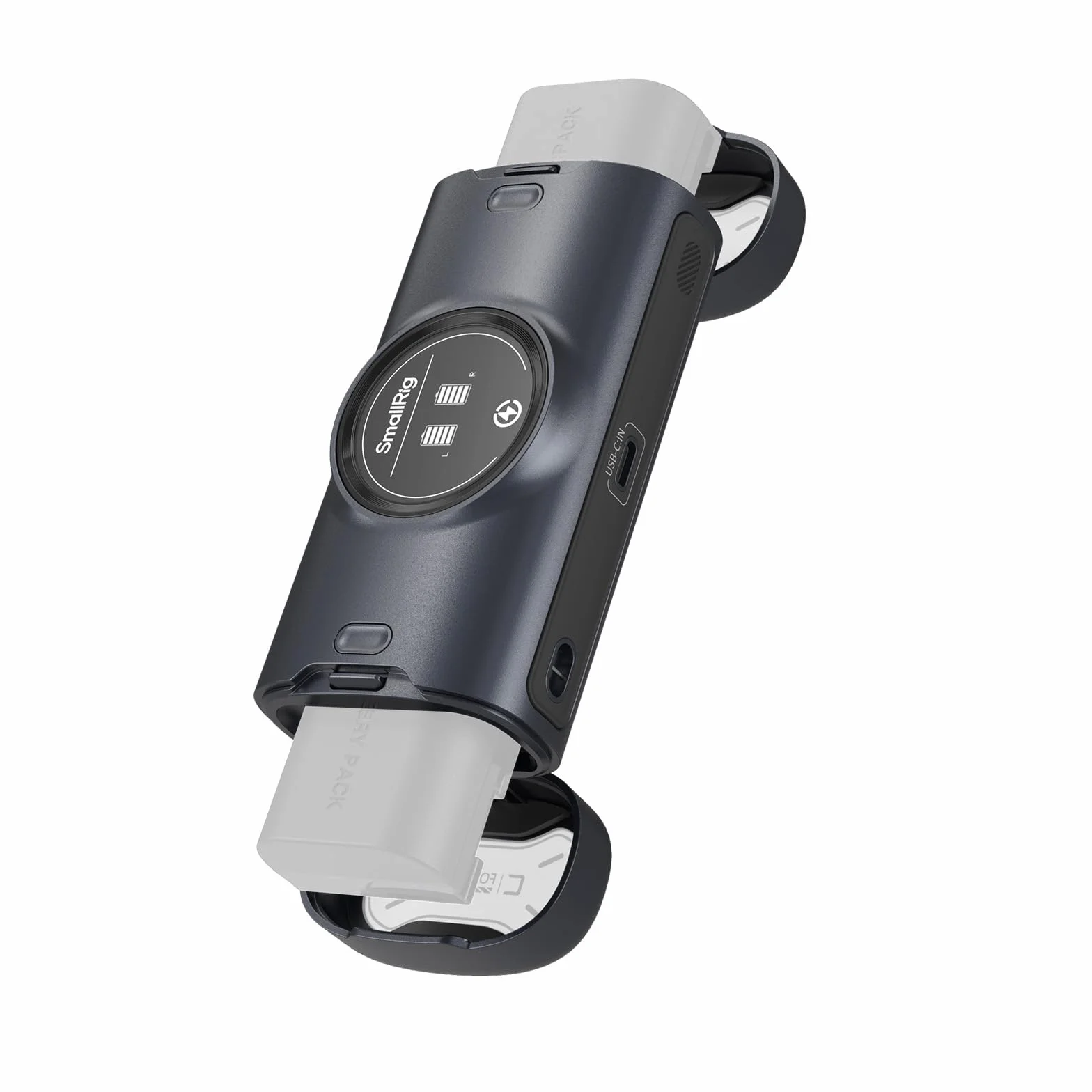 SMALLRIG Zestaw akumulatorów do LP-E6P, wysokowydajne, podwójne ładowanie, do Canon LP-E6NH, LP-E6N, LP-E6, EOS R5 Mark II, R6 Mark II R5, R6, R7, 5D Mark II, 5D Mark IV, 60D - 5105
