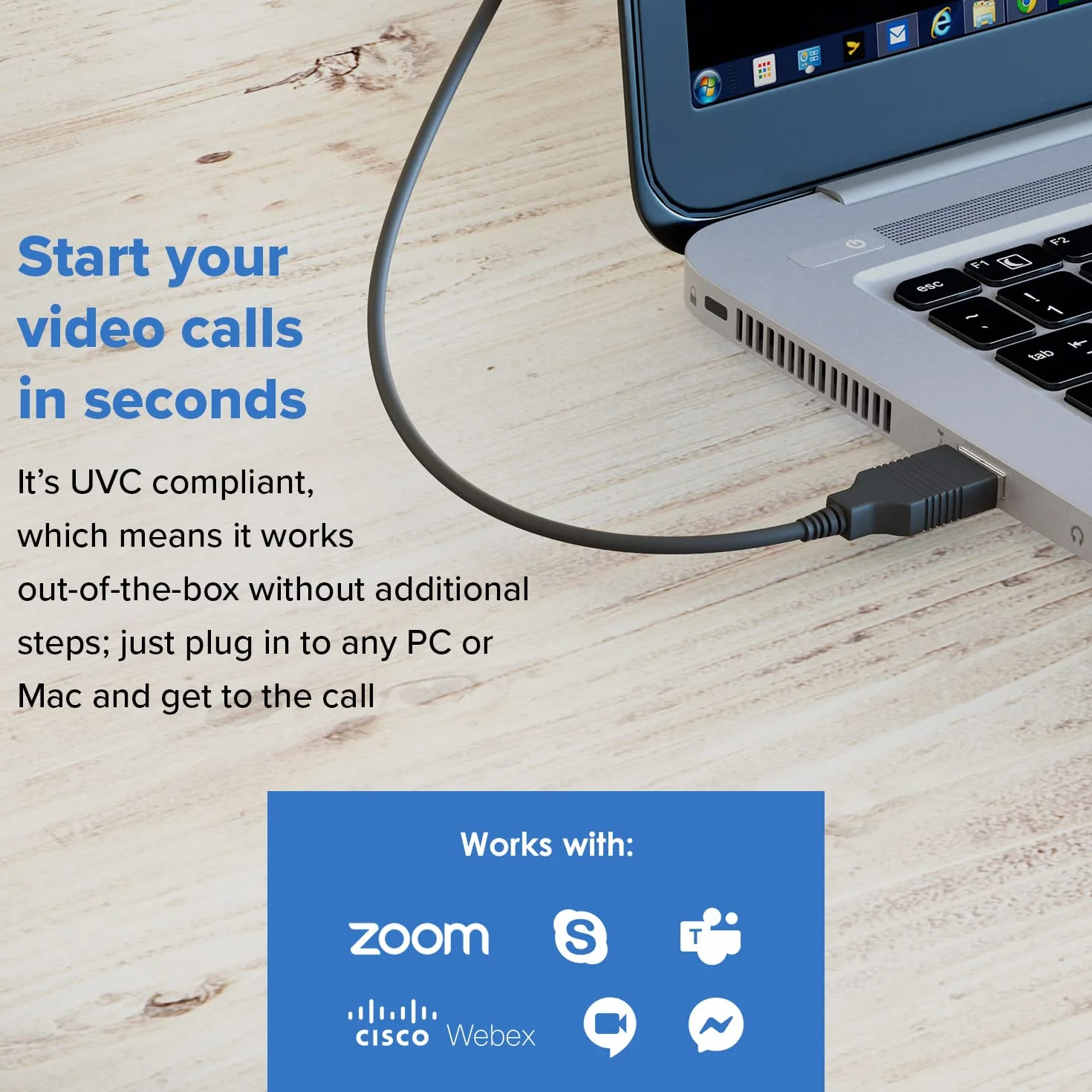CREATIVE Live Sync V3 kamera internetowa 2K QHD USB z 4-krotnym zoomem cyfrowym i mikrofonami, 1080p HD, pole widzenia do 95°, osłona obiektywu, do PC i Mac
