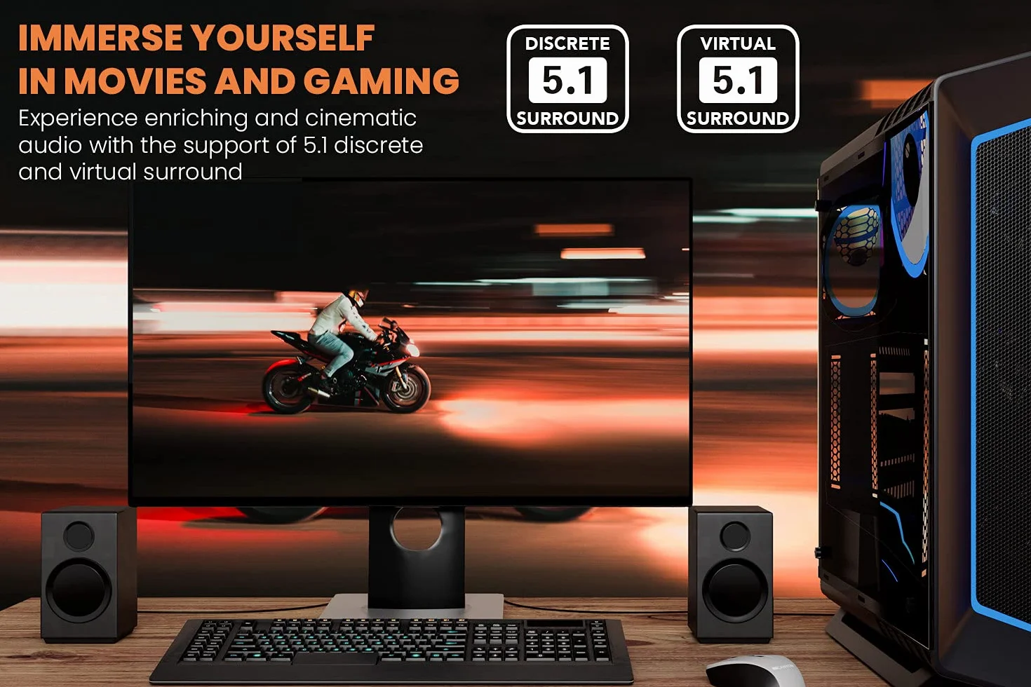 CREATIVE Sound Blaster Audigy Fx V2 wewnętrzna karta dźwiękowa PCI-e o wysokiej rozdzielczości z dyskretnym dźwiękiem 5.1 i wirtualnym Surround, Scout Mode, SmartComms Kit do PC