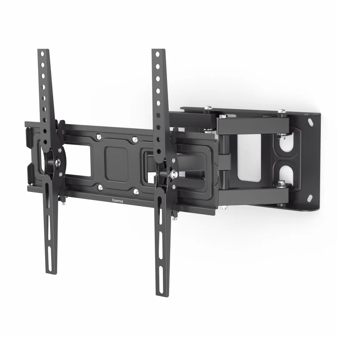 Hama Uchwyt ścienny do telewizora 65" VESA 400x400 obracany 160 stopni stalowy 40 kg czarny