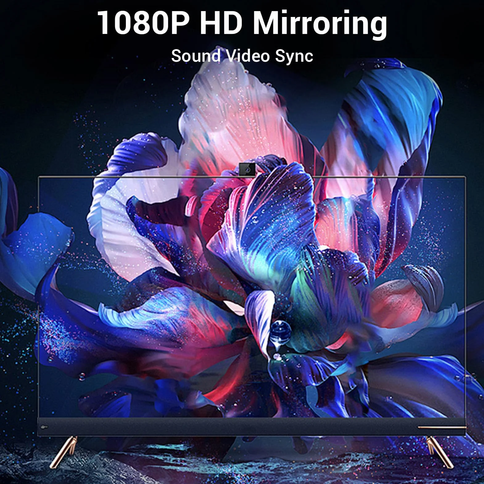 Bezprzewodowy Nadajnik i Odbiornik HDMI Typu C, Zestaw Przedłużacza HDMI 50M 2,4G/5G 1080P 60 Hz, Plug & Play, do Telefonu/tabletu/laptopa/komputera do Monitora/projektora/TV