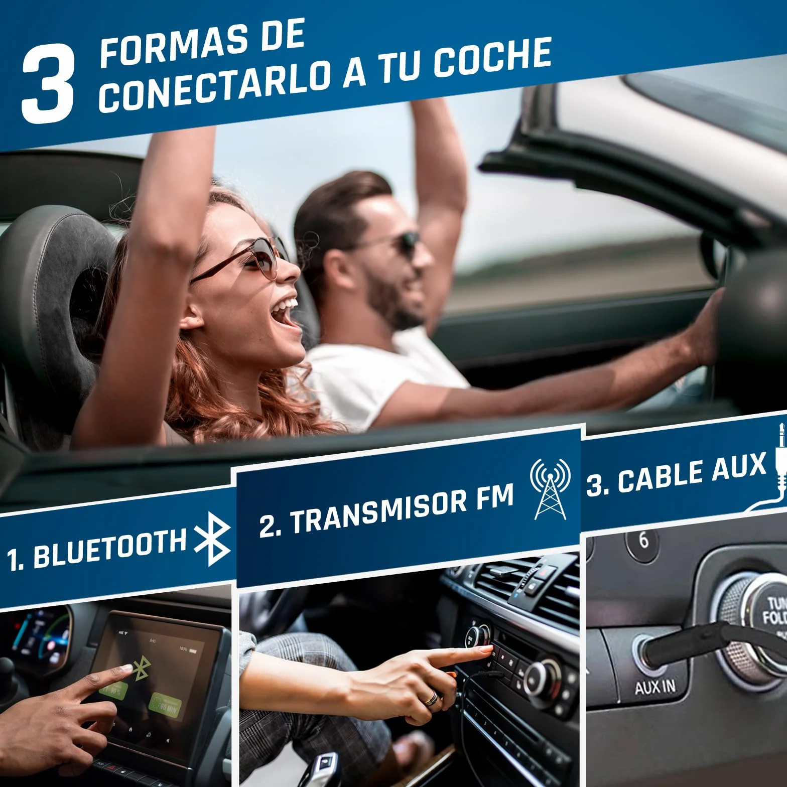 KLIM Discover Wood - Przenośny odtwarzacz CD z długotrwałą baterią - Nowy - ze słuchawkami - Radio FM - Przenośny odtwarzacz CD MP3 - Karta SD, nadajnik FM, Bluetooth - Idealny do samochodów