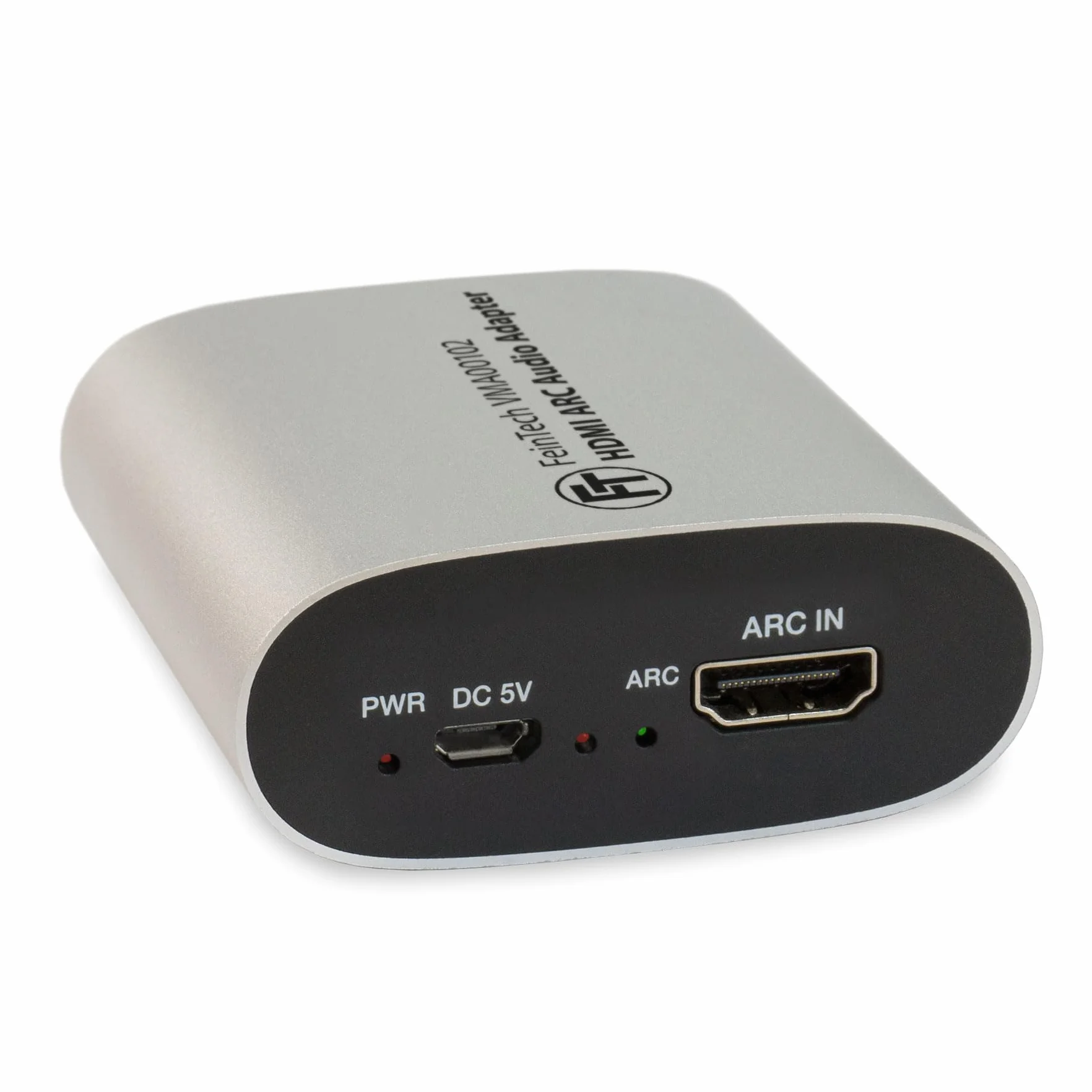 FeinTech VMA00102 HDMI-eARC adapter audio TV do słuchawek, system stereo z regulacją głośności