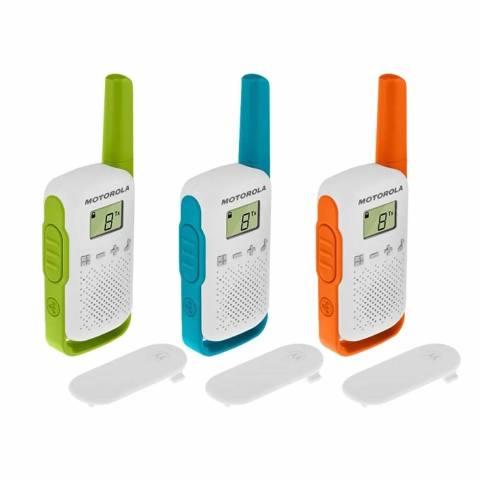 Motorola Mobility Talkabout T42 Krótkofalówka 3 Sztuki Wielokolorowy