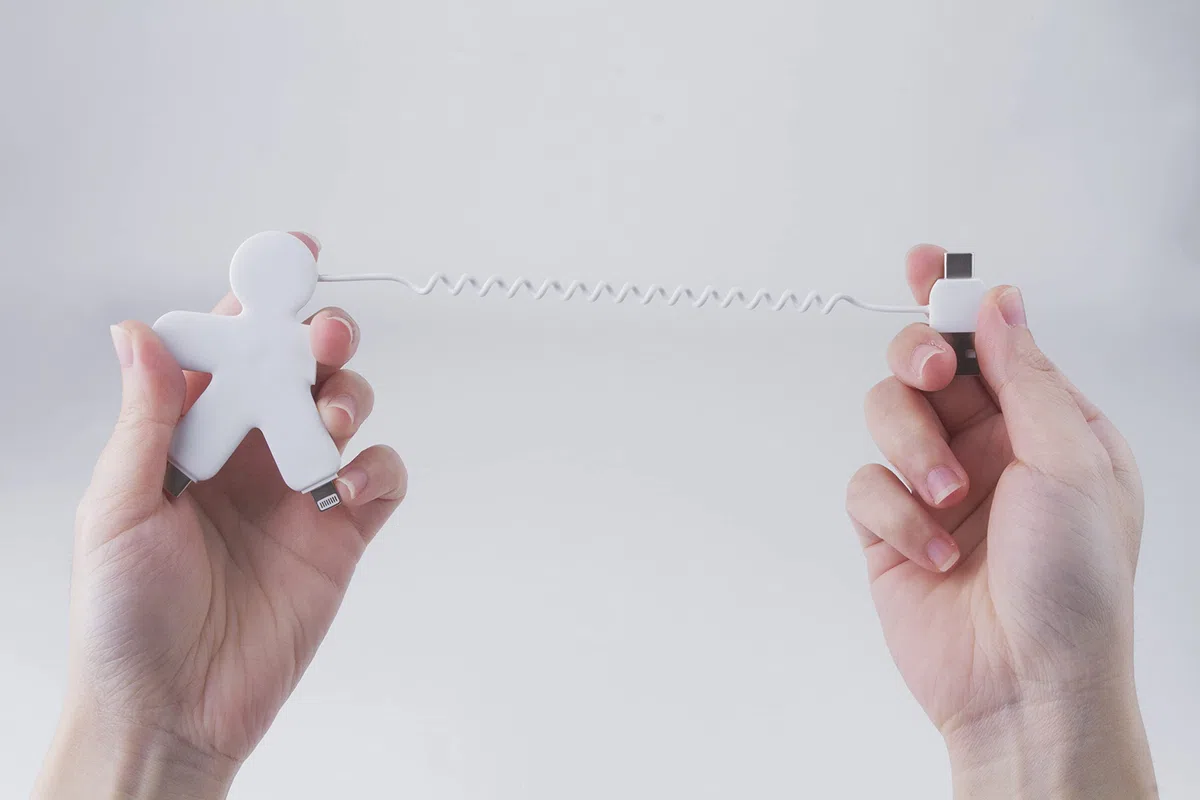 Xoopar Buddy kabel, biały