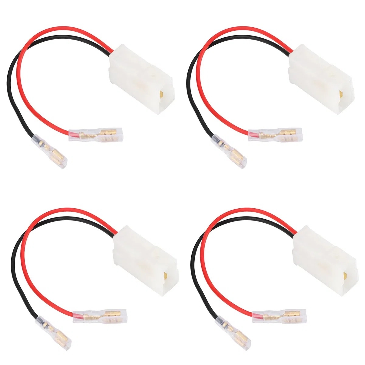 4 szt. adapter wtyczki głośnika samochodowego 15 cm kompatybilny z Ford Fiesta Mk5 Transit Mk6