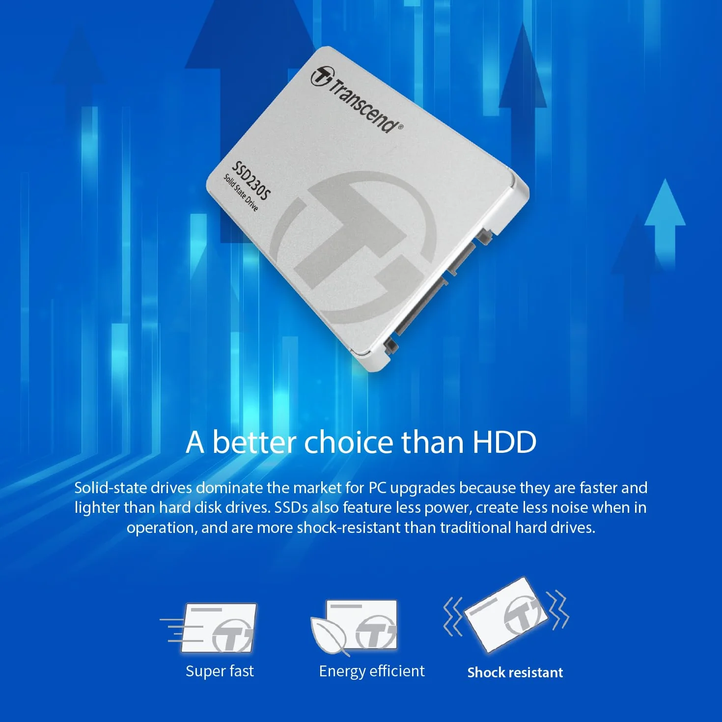 Transcend SSD230S 128 GB 2,5" SATA SSD 3D TLC z pamięcią podręczną DRAM (TS128GSSD230S)