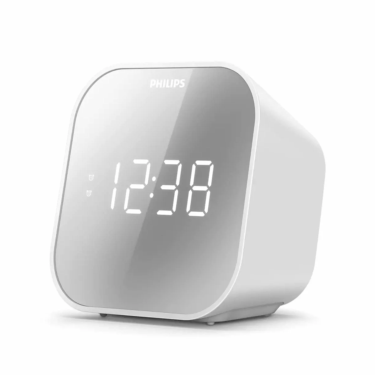 Philips Wake-Up TAR4406/12 Budzik, Biały, 12 x 12 cm