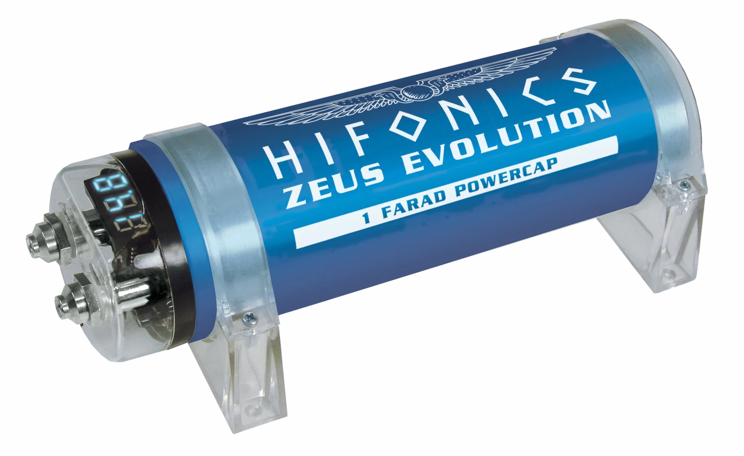 Hifonics ZXE1000-1 Farad Powercap 1F kondensator do stabilizacji napięcia instalacji CarHifi w samochodzie Elko Zeus