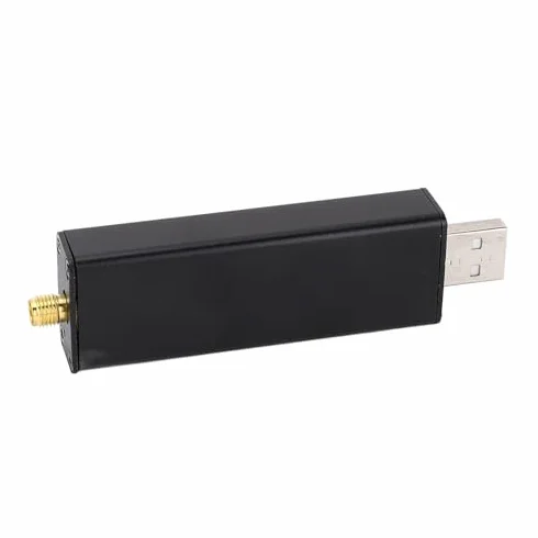 Odbiornik RTL SDR, Chipset RTL2832U R820T2, 0.5 PPM TCXO, 100 kHz-1766 MHz, Bezpośrednie Próbkowanie, Stop Aluminium, Połączenie USB, z Antenami