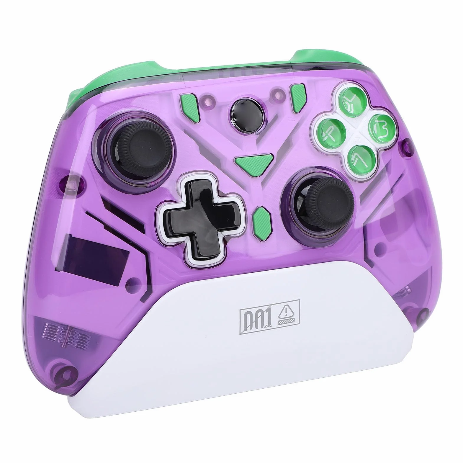 Interaktywny Kontroler Gier z Ekranem, Kontroler Gier z Efektem Halla na PC, IOS, Android, Joystick Gamepada, Czujnik Ruchu, światło RGB, Połączenie Bluetooth i 2.4G
