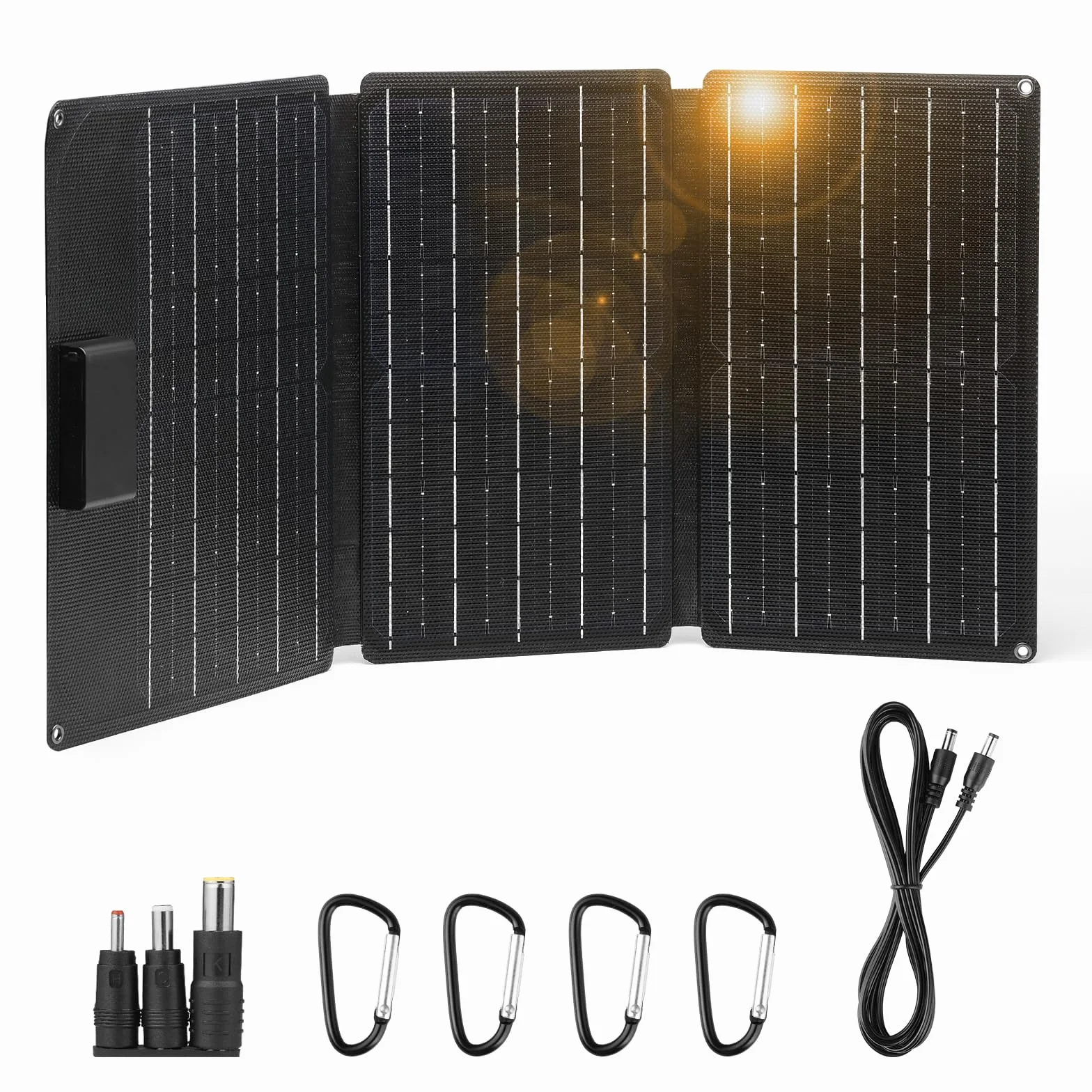 Raddy SP30 panel słoneczny 30 W składana przenośna ładowarka solarna USB QC3.0 typ C DC 18 V