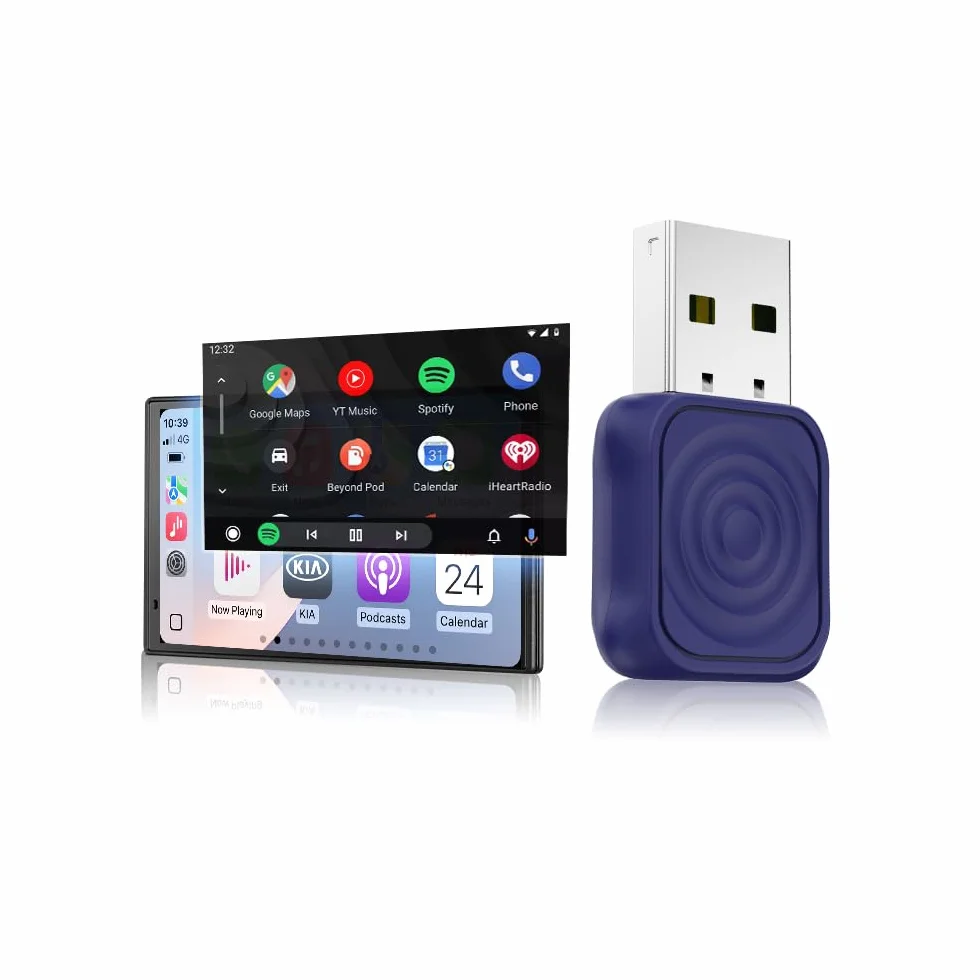 Carlinkit Mini Ultra bezprzewodowy adapter CarPlay Android USB-A/USB-C