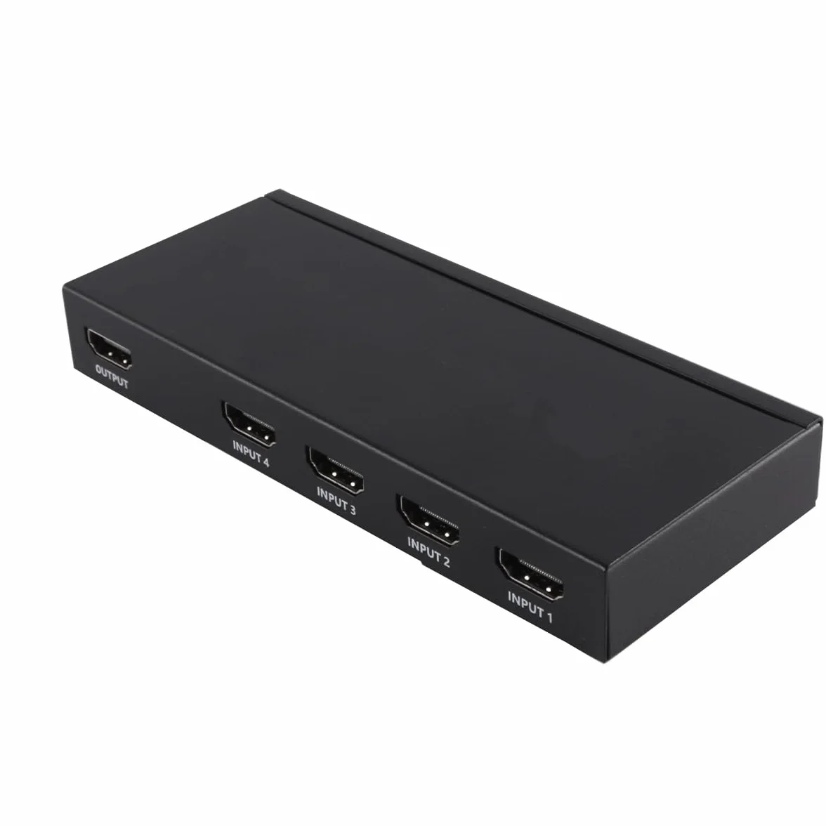 Przełącznik HDMI Multiviewer 4x1 4K, płynny przełącznik, 4 wejścia i 1 wyjście, z pilotem na podczerwień, obsługuje rozdzielczość 4K Full HD i 5 trybów wyświetlania