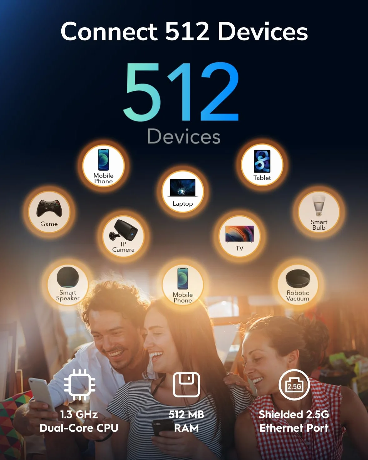 Cudy AX3000 AP3000 Bezprzewodowy Access Point, 2,5 G, WiFi 6, RJ45 2,5 Gb/s, do firm, Wi-Fi, obsługa siatki, bezproblemowe roaming i MU-MIMO, zasilanie PoE lub DC, zasilacz 12 V DC w zestawie