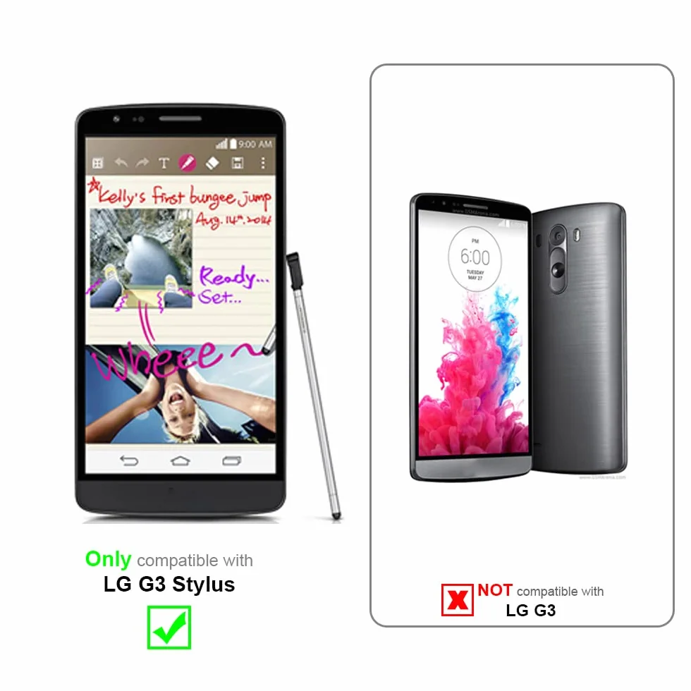 Etui na książki Cadorabo działa z LG G3 STYLUS w kawie brązowej - z magnetycznym zamknięciem, funkcją stojaka i przegródką na karty - portfel pokrowiec etui etui etui etui z klapką ze skóry PU