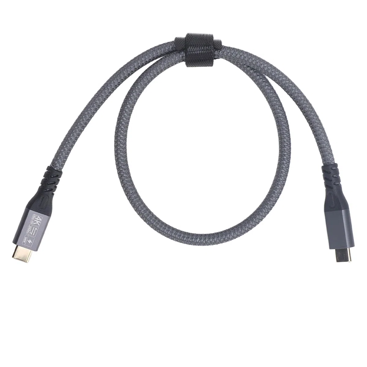 Kabel USB C na USB C, Kabel USB C 3.2 Gen 2, Obsługuje Transfer Danych 20 Gb/s i Szybkie ładowanie 240 W, Kabel Monitora z Wyjściem Wideo 4K 60 Hz. (0,5 m / 1,6 stopy)