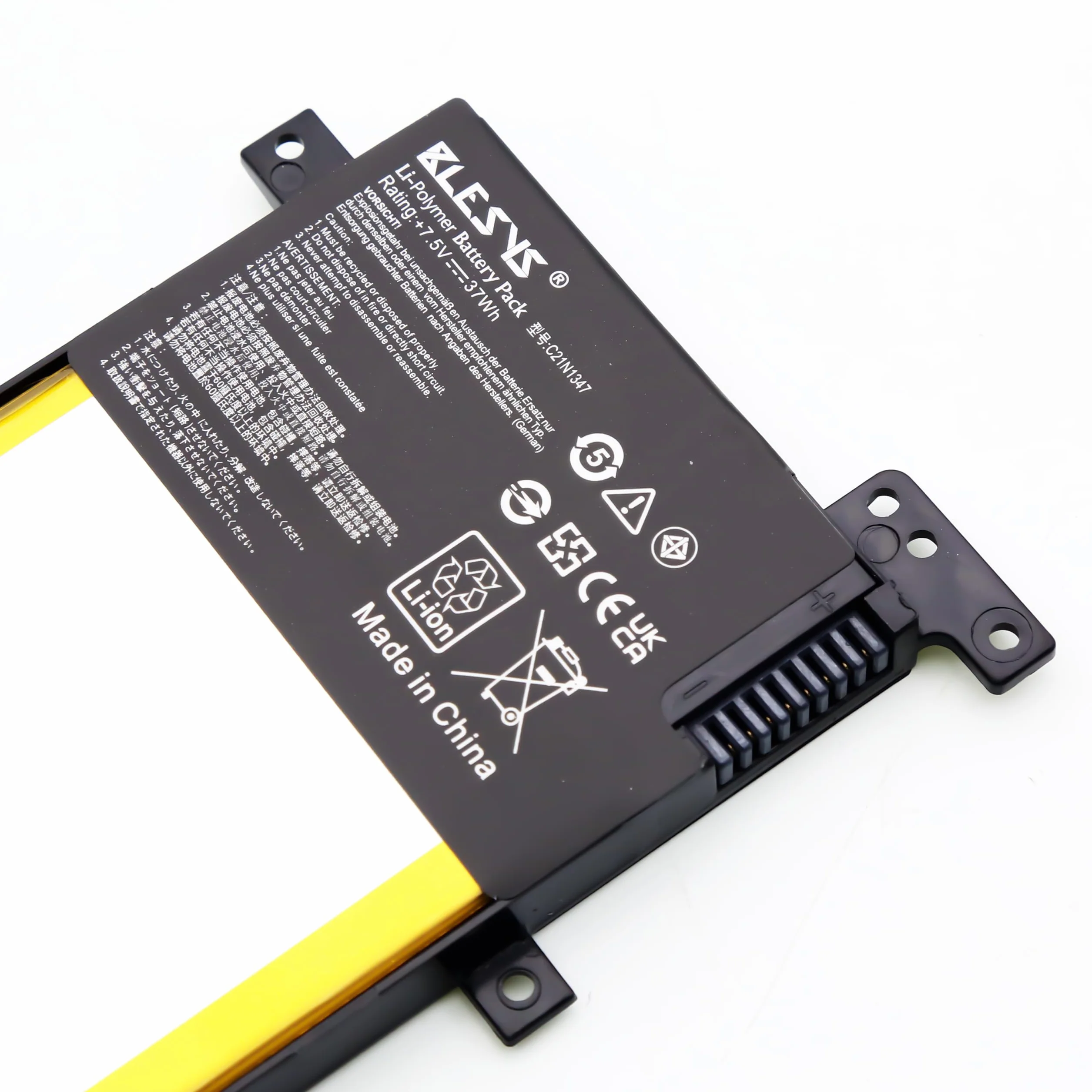 BLESYS Bateria do laptopa ASUS A555L A555LA A555LB A555LD A555LI A555LN A555 A555BA A555BP A555DA A555QA A555UA A555UB A555UF A555UJ A555UQ A555Y A555YI A556 A556U A556UA seria 7.6V 38Wh