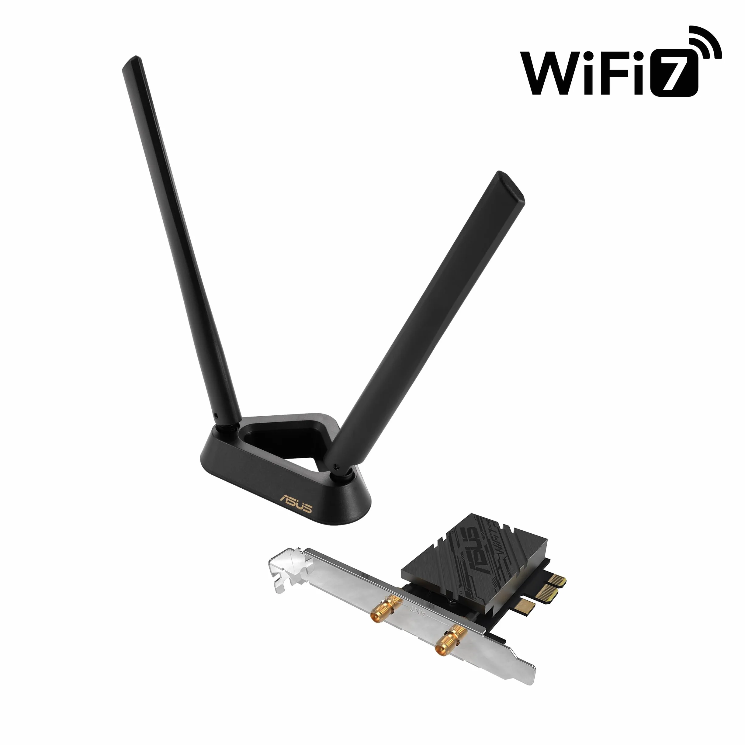 ASUS PCE-BE92BT WiFi 7 PCI-E adapter Bluetooth 5.4 6GHz 320 MHz WPA3