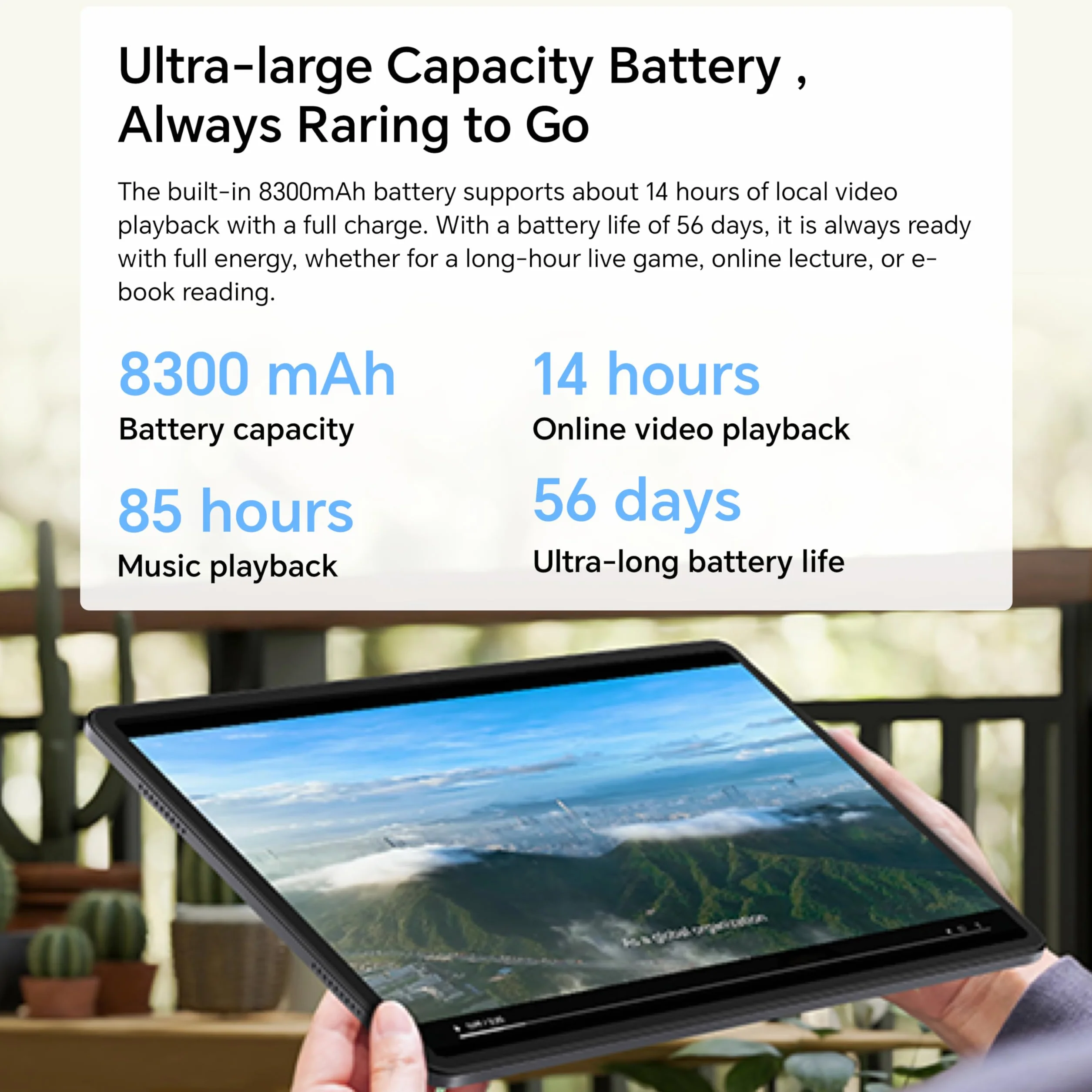 HONOR Pad X8a, tablet Wi-Fi 11-calowy, pamięć masowa 128 GB, bateria 8300 mAh, czterogłośnikowy, smukła metalowa konstrukcja, Android 14, szary (Space Grey)