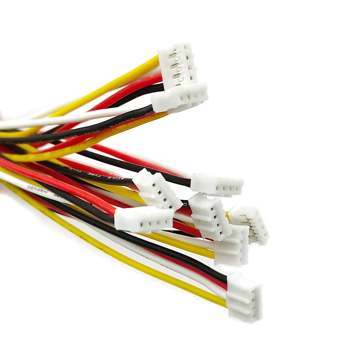 10 zestawów Mini Micro JST 2,0 mm PH 4 Pin wtyczka z 150 mm 22AWG kabel silikonowy i gniazdo JST PH2,0 wtyczka zestaw