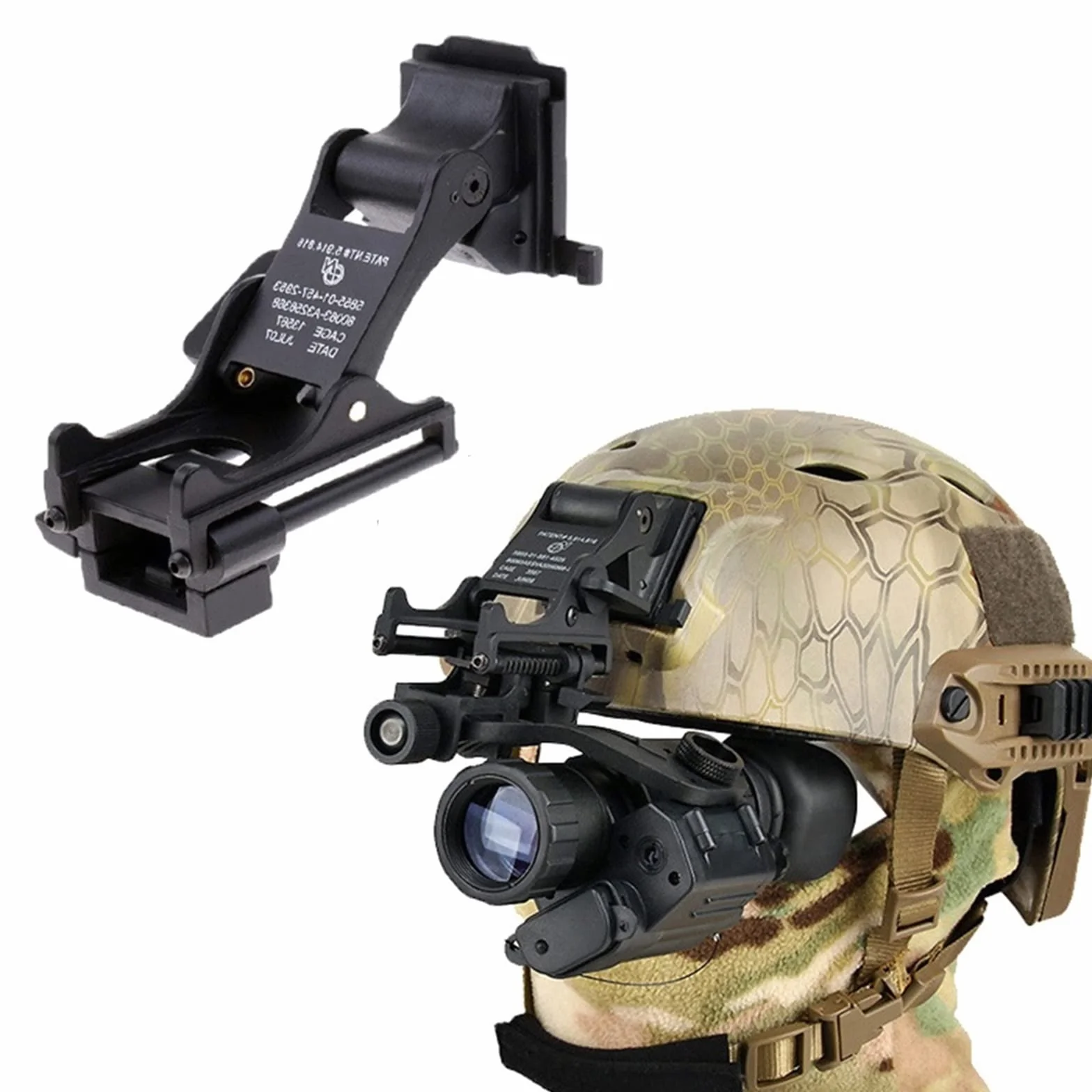 Tactical MICH M88 szybki zestaw montażu na kasku Rhino NVG PVS-14 PVS-7 gogle noktowizyjne monokularowy akcesoria