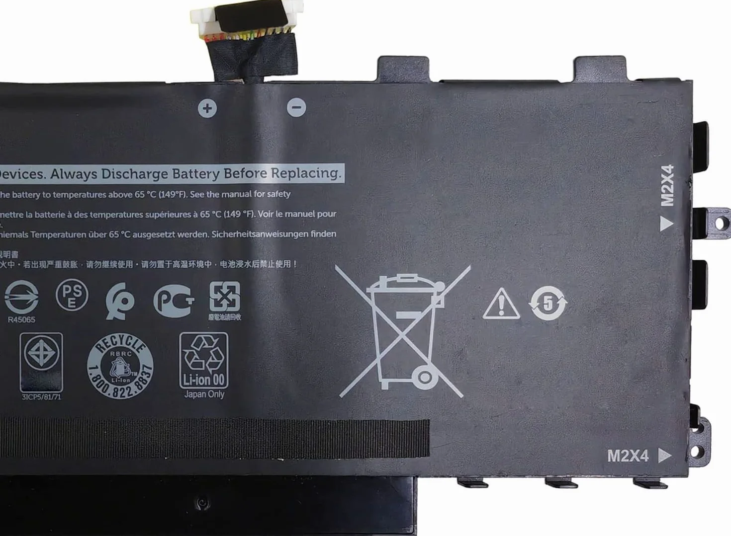 Bateria do laptopa Dell Latitude 9420 9430 Series 11,55 V 59,6 Wh