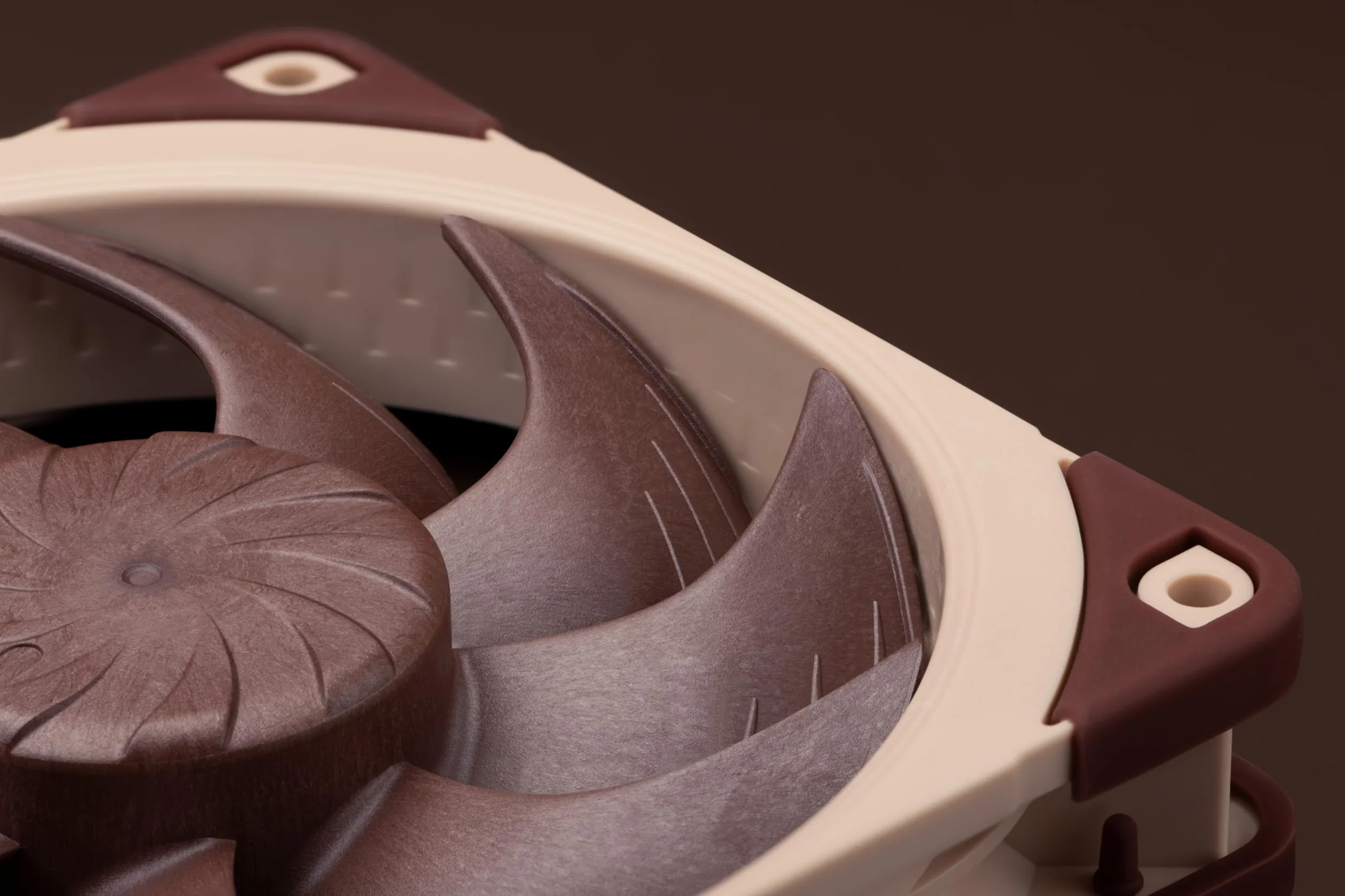 Noctua NF-A12x25 G2 PWM Sx2-PP Zestaw dwuwentylatorowy Push-Pull Brązowy