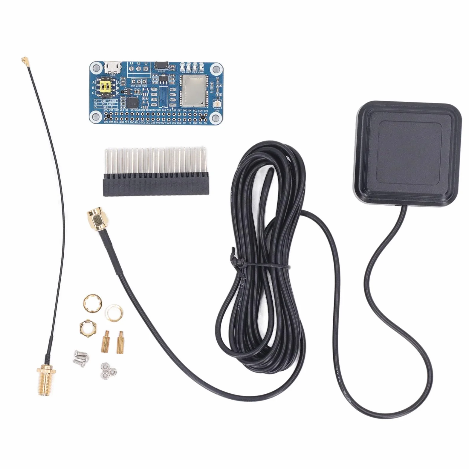 Moduł GPS, Funkcja RTK Karta rozszerzeń GNSS LC29H AA GPS HAT do Płyty Głównej